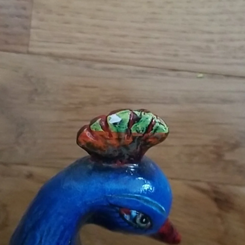 PEACOCK Colorful Ceramic Decorative